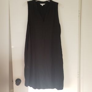 Time and Tru Ladies XL 16-18 Sleevless Midi Dress With Pockets